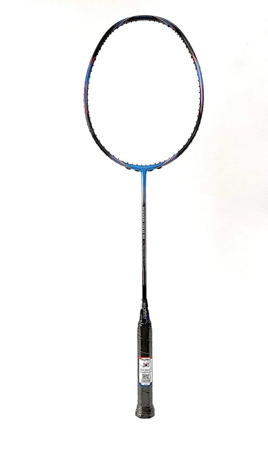 Maxbolt Woven Tech 90 badminton racket – high-strength, woven graphite racket for power, stability, and advanced level gameplay