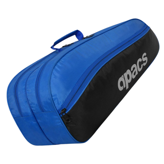 Apacs double zipper kitbag blue/blk