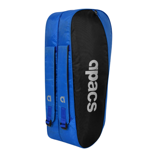 Apacs double zipper kitbag blue/blk