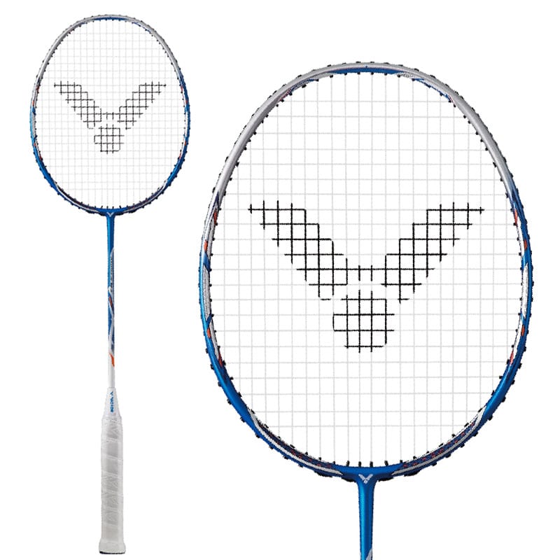 Victor JetSpeed S 12 II badminton racket – lightweight, fast-response racket with aerodynamic frame for speed, control, and advanced gameplay