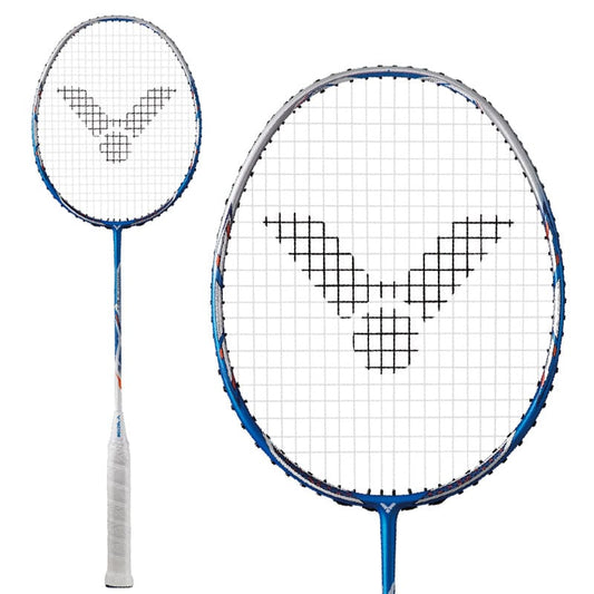 Victor JetSpeed S 12 II badminton racket – lightweight, fast-response racket with aerodynamic frame for speed, control, and advanced gameplay