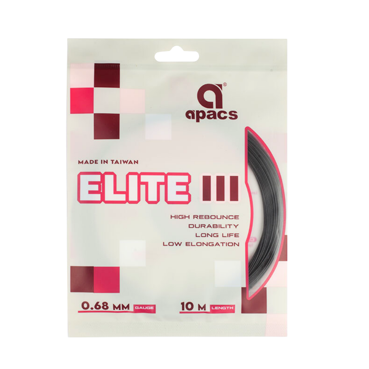 Apacs String Apacs Elite III badminton string – Racket Lounge