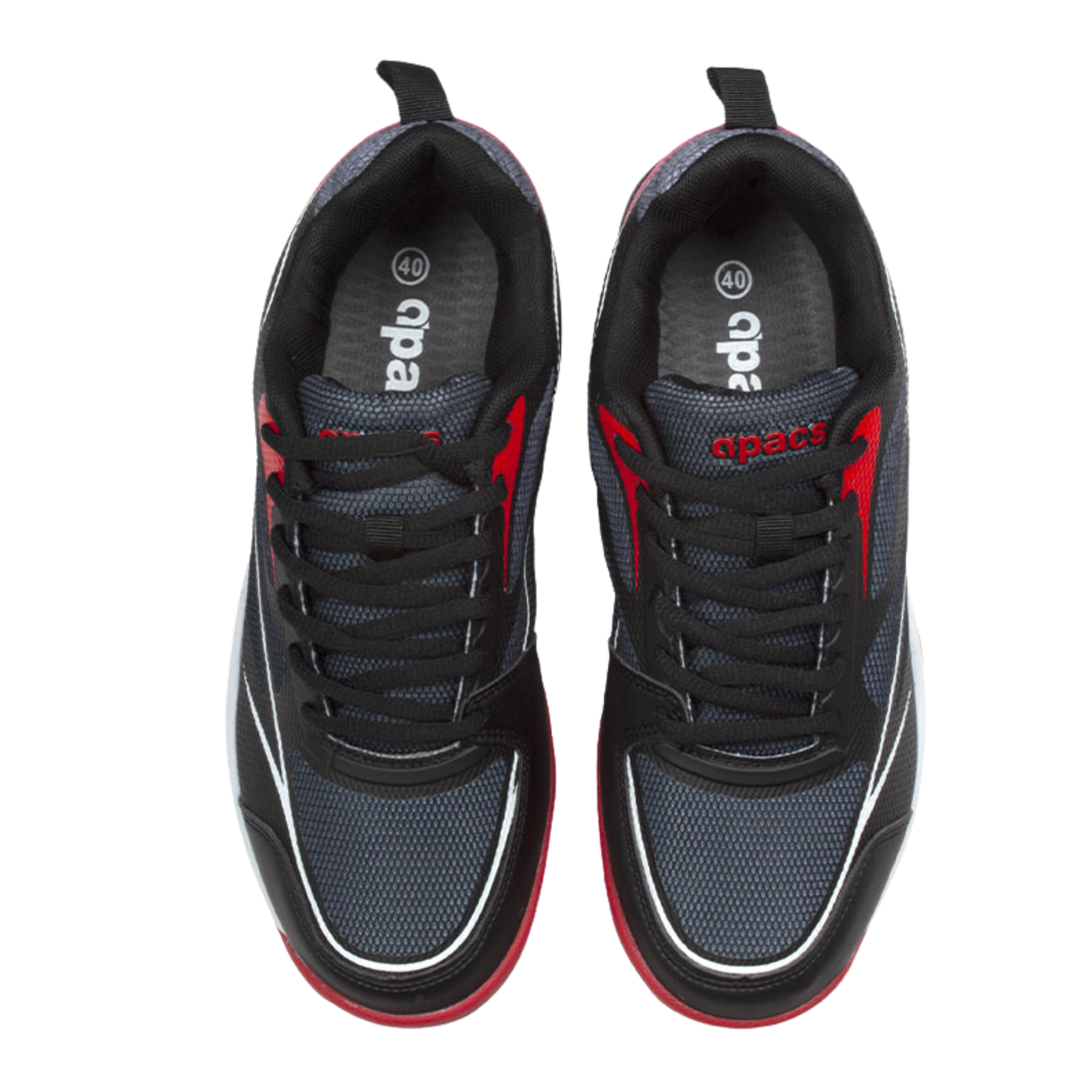 Apacs Badminton Shoes CP 507 XY Black Red – Racket Lounge
